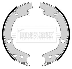 Brake Shoe Set, parking brake (BBS6406)