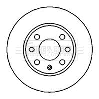 Brake Disc (BBD4856)