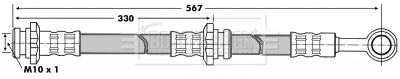 Brake Hose (BBH6822)