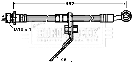 Brake Hose (BBH7435)