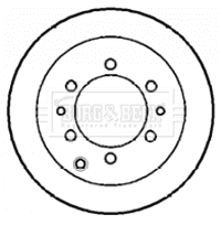 Brake Disc (BBD5125)