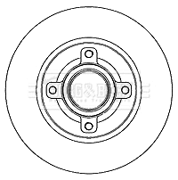 Brake Disc (BBD5808S)