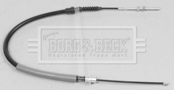 Cable Pull, parking brake (BKB2424)