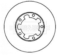 Brake Disc (BBD4305)