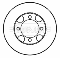 Brake Disc (BBD4267)