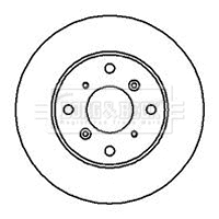 Brake Disc (BBD5091)