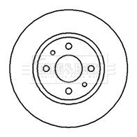 Brake Disc (BBD4054)