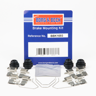 Accessory Kit, disc brake pad (BBK1693)