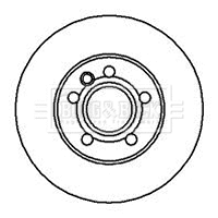 Brake Disc (BBD4135)