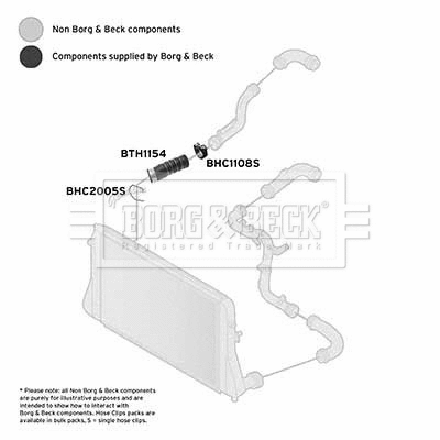 Charge Air Hose (BTH1154)