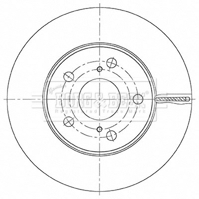 Brake Disc (BBD5487)