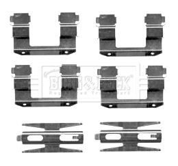 Accessory Kit, disc brake pad (BBK1434)
