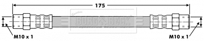 Brake Hose (BBH6630)