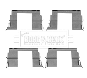 Accessory Kit, disc brake pad (BBK1317)