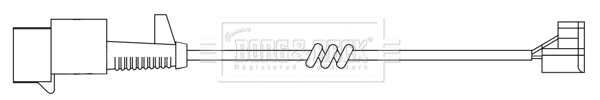 Warning Contact, brake pad wear (BWL3113)