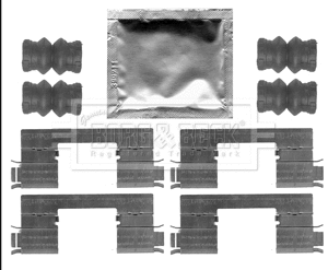 Accessory Kit, disc brake pad (BBK1262)