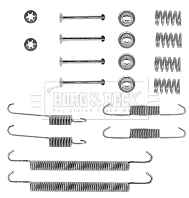 Accessory Kit, brake shoes (BBK6004)