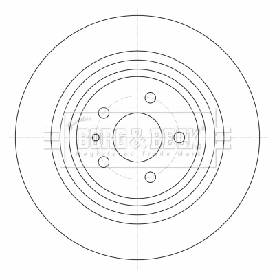 Brake Disc (BBD5422)