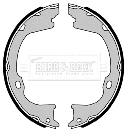 Brake Shoe Set, parking brake (BBS6489)