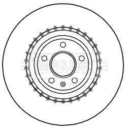 Brake Disc (BBD5991S)