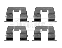 Accessory Kit, disc brake pad (BBK1388)