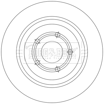 Brake Disc (BBD5553)