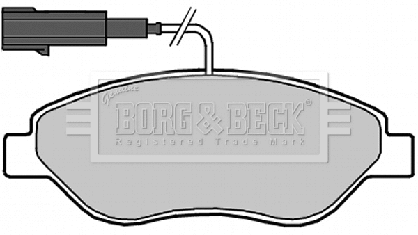 Brake Pad Set, disc brake (BBP2318)