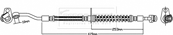 Brake Hose (BBH8214)