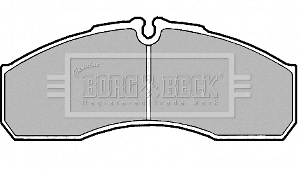 Brake Pad Set, disc brake (BBP2181)