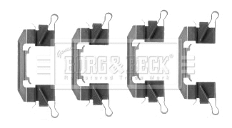 Accessory Kit, disc brake pad (BBK1479)