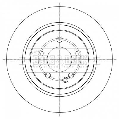 Brake Disc (BBD5387)