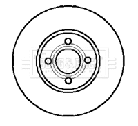 Brake Disc (BBD4945)
