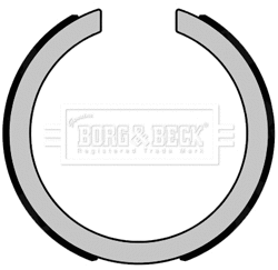 Brake Shoe Set, parking brake (BBS6486)