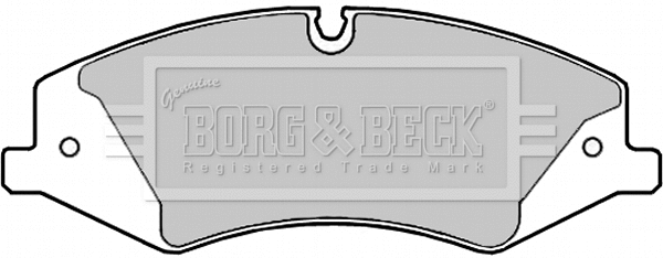 Brake Pad Set, disc brake (BBP2306)