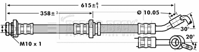 Brake Hose (BBH7137)