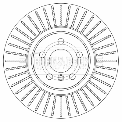 Brake Disc (BBD6072S)