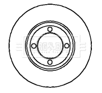 Brake Disc (BBD4705)