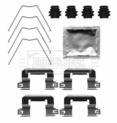 Accessory Kit, disc brake pad (BBK1664)