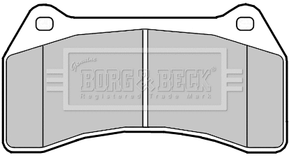 Brake Pad Set, disc brake (BBP2357)
