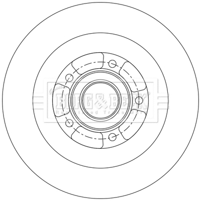 Brake Disc (BBD6231S)