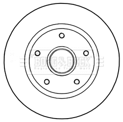 Brake Disc (BBD5966S)