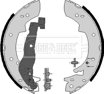 Brake Shoe Set (BBS6074)