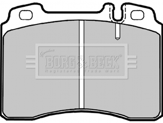 Brake Pad Set, disc brake (BBP1181)