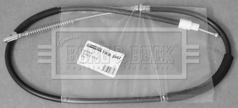 Cable Pull, parking brake (BKB3447)