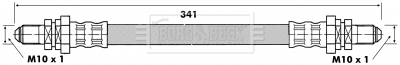 Brake Hose (BBH6153)