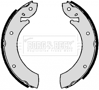 Brake Shoe Set (BBS6172)