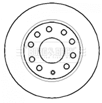 Brake Disc (BBD4382)