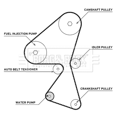 Water Pump & Timing Belt Kit (BTW1002)