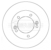 Brake Disc (BBD5132)