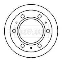 Brake Disc (BBD5852S)